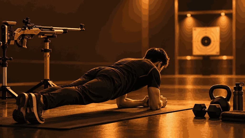 Cover image for Fitness and Holding Exercises for Rifle and Pistol Shooters