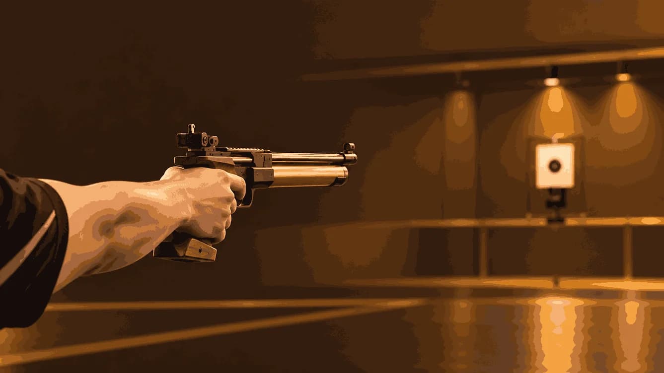 Cover image for 10m Air Pistol for Beginners: Stance, Grip and Trigger
